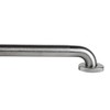 BOBRICK 6806X42 Stainless Steel Straight Grab Bar with Satin-Finish, 42"