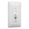 TayMac 5070W MASQUE 2000 Mid-size White 1-Gang Decorator Toggle Switch