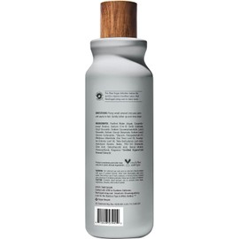 RAW SUGAR Men's 2-in-1 Tea Tree, Coconut and Aloe Strength Shampoo & Conditioner - 18 oz (Pack of 1) + Loofah