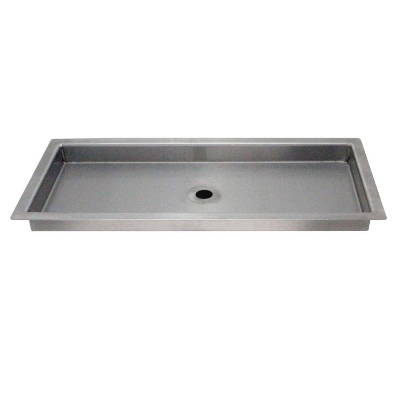 Kegco SEDP-220D Drip Tray, 12", Stainless Steel