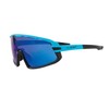 GIST Adult Cycling Goggles Blue Frame (3 Interchangeable Lenses)