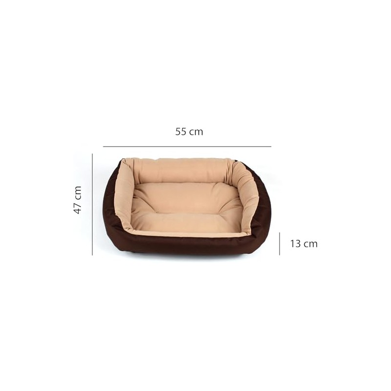 Cama para Perro, Resistente, Confortable, con Relleno Suave, Medidas y