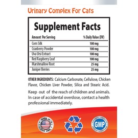 MY LUCKY PETS LLC cat Urinary Supplement - CAT Urinary Health Formula - Support Bladder Health - Natural Complex - cat UTI Chews - 2 Bottle (180 Treats)