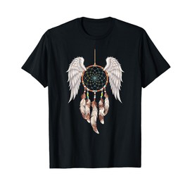Dream Catcher Bohemian Charm and Spiritual Protection Symbol T-Shirt