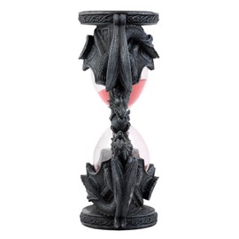 Ebros Gift Invertible Four Elemental Dragons Sand Timer Figurine Dragon Hourglass Sandtimer