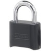 Master Lock Black Combination Padlock, Set Your Own Combo Lock,