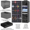 Lizzy Twin Compartment Organisers 8.5x25x40cm | Drawer Organiser Divider Collapsible