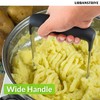 Urbanstrive Smooth Mash Potato Masher Stainless Steel, Durable Mashed Potatoes