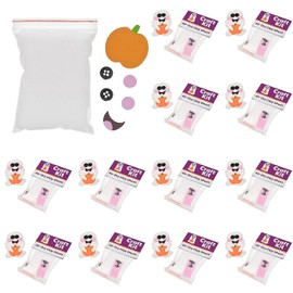 4" x 4 1/2" Ghost with Pumpkin Air Dry Clay Craft Kit - Makes 12