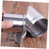 BIUDECO 2Pcs Stainless Steel Cocoa Powder Scoop Fine Mesh Top