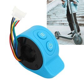 JAOCDOEN Electric Scooter Throttle Accelerator Sensitive Blue Electric Scooter Thumb Speed Accelerator for X6 Electric Bikes Scooters