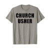Church Usher - Christian Faith Staff & Volunteer Uniform T-Shirt