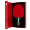 JOOLA Red Carbon Control Table Tennis Bat - Carbon Table