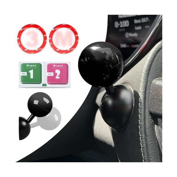 Zerikwon Tape | Car Joystick Push Start Button Cover, Metal