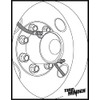 TireMinder 16-19.5 Inch Braided Steel Valve Extender Kit for Dually