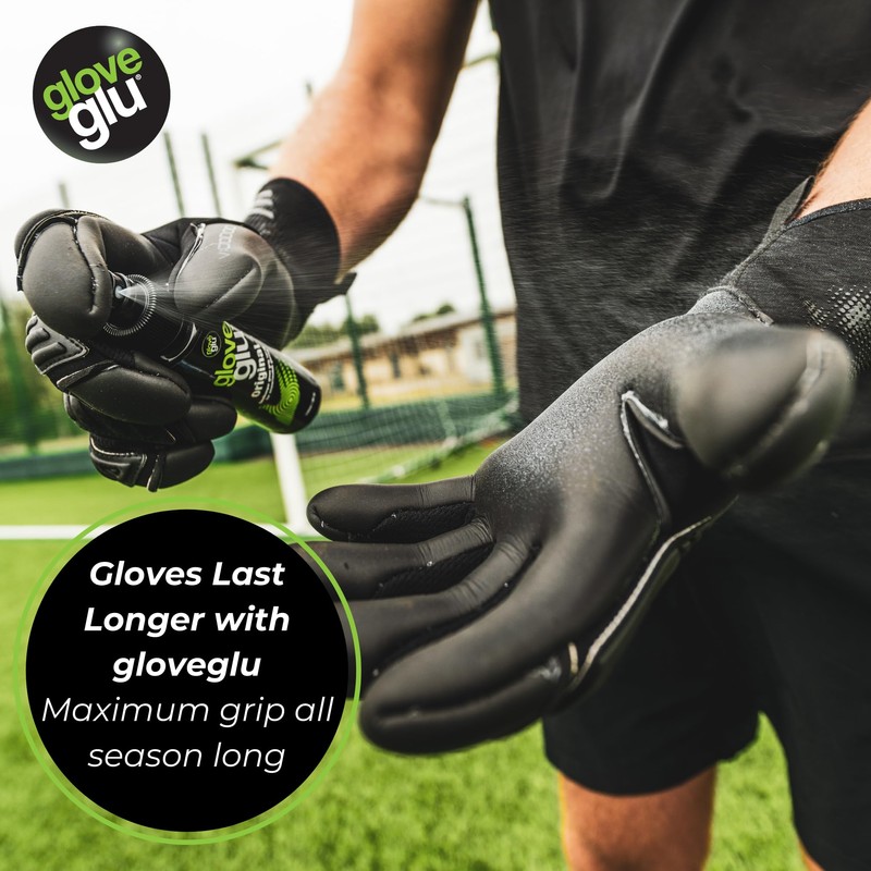 gloveglu 120ml Original Goalkeeper Glove Grip Spray for New/Match Goalkeeper