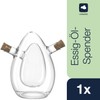 LEONARDO HOME 018708 CUCINA Essig/Öl Flasche 2in1 15,7 cm, Glas