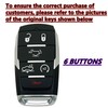 EJOAOJE Key Protective Shell for RAM Key Fob Cover with