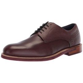 Ted Baker Men's JHORGE Oxford, Dark red Leather, 8.5 Medium US