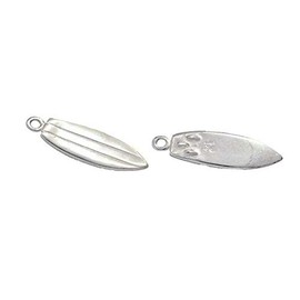 Surfboard Charm for Surfing or Sports Jewelry Design Sterling Silver FAR Out!! DIY Crafting by Wholesale Charms