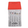 KD89 Horotec MSA01.095 Set of 5 Classic Watchmakers Screwdrivers Chrome-Plated