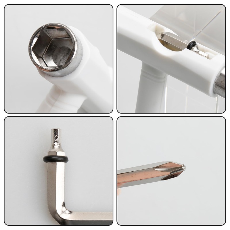 Vanyibro Skateboard Tool,Multi-functional T-Bone Roller Skate Tool for Complete Skateboard