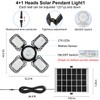 Aqonsie Solar Shed Light Indoor Outdoor, 176LED Solar Powered Pendant
