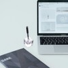 Active Island A276 Pen Holder, White Crystal, Pen Stand, Pen