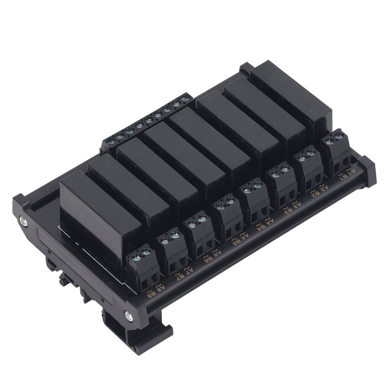 Solid State Relay Module DIN Rail Installation 8 Channel Solid