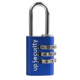UP Security Travel Safe Luggage Locks, Small Combination Lock with Code for Suitcase, Zipper, Backpack, Outdoor Padlock Combination, Combo Padlock for Tent, Bag, Gun Case, Ammo Can, Tool Box, Locker