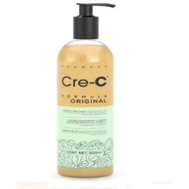Shampoo Cre-c Para Todo Tipo de Cabello 500 mL, Libre de Cloruro de Sodio