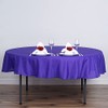 90" Inch Round Tablecloth Polyester Circular Wrinkle Resistant Table Cloth