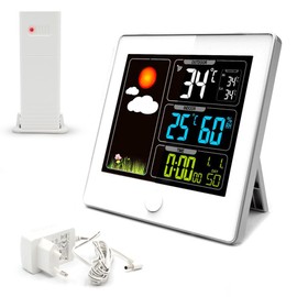 Weather Station Color My Day LCD Display Colour – DIALOGUE – External Sensor