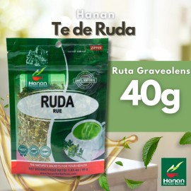 Hanan Te de Ruda 40g - Rue Loose Leaf Tea for Relaxation & Well-Being