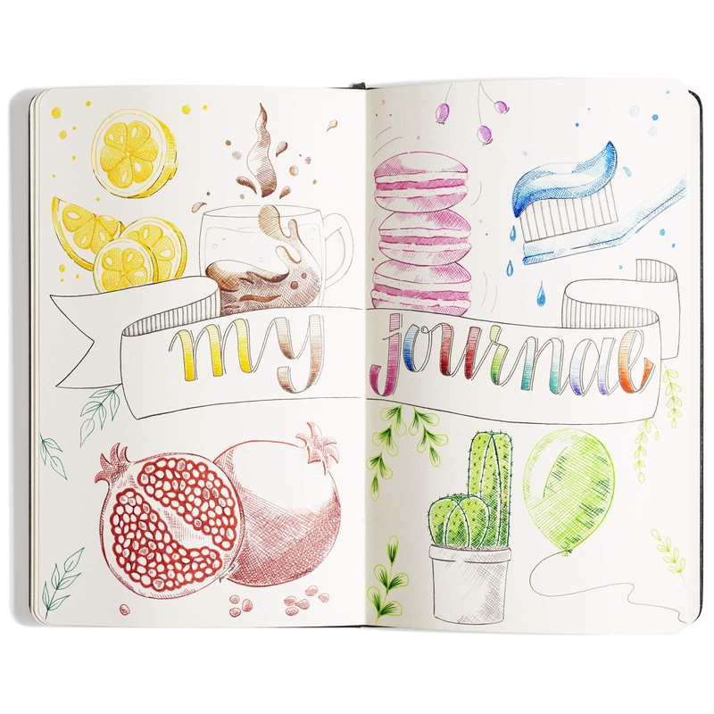 BiC Intensity Fine Felt Tip Pens, Pack of 6