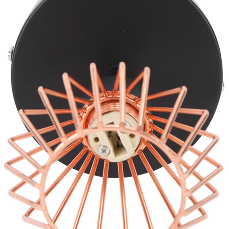 Wall Mounted Lamp Holder 180 Degrees Adjustable Metal Wall Lamp