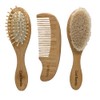 Kit de Cepillos de Bambú Para Bebé - 3 Piezas