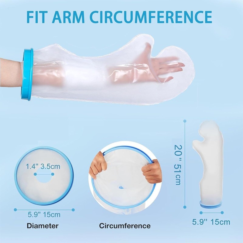Waterproof Cast Cover Arm