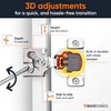 Decobasics 60 Pack Soft Close Cabinet Hinges – 1/2" Overlay