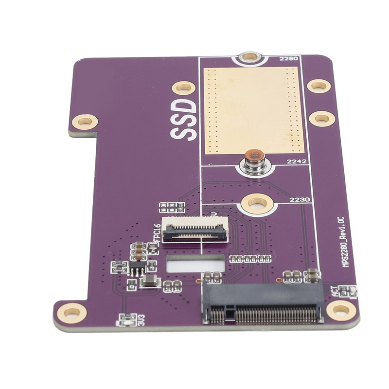 for RPi 5 Expansion Board Professional Supports Gen3 PCIE to