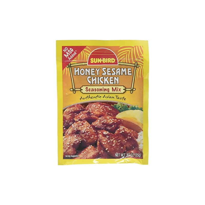 Honey Sesame Chicken Seasoning Mix Packets - Asian Chicken Recipe