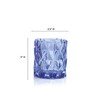 IMPULSE! Sunset Votive, Candle Holders, Bud Vase (Small, Cobalt)