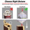 Kantion Torch Lighter, 4 Jet Flame Lighter Refillable Butane Windproof