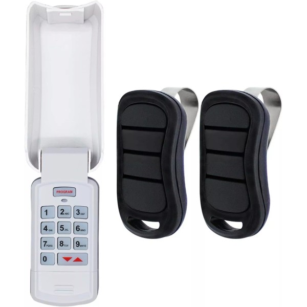 for Genie Upgraded Garage Door Opener Keypad with 2 Pack