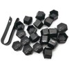 QPINGH 20PCS Car Wheel Nut Caps, 21mm Universal Lug Nut
