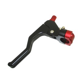 Ouyunou 22mm 7/8" Handle Easy Pull Stunt Cable Left Clutch Lever True 2 Finger (5" Long Lever) for Pit Dirt Bike Street Motorcycle