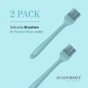 Silicone Pastry Brush Set – 2-Piece Set of Basting Brushes