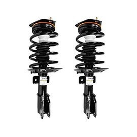 Front Strut and Coil Spring Assembly - Set of 2 - Compatible with 2005-2008 Chevy Uplander FWD (Excludes All Wheel Drive)