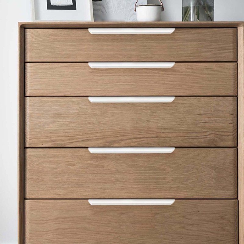 SYZOW 6 Pack White Cabinet Pulls Kitchen Cabinet Hardware Cabinet-