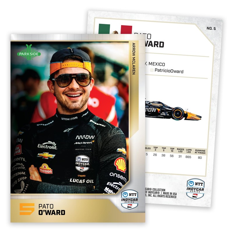 2025 NTT IndyCar Series Trading Cards